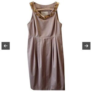 Burberry Scoop neck knee length dress size 6